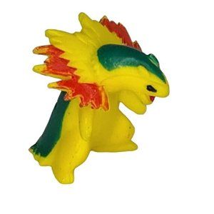 Pokemon 2007 Mini Vinyl R/L W Gumball Miniature Size Typhlosion Action Figure